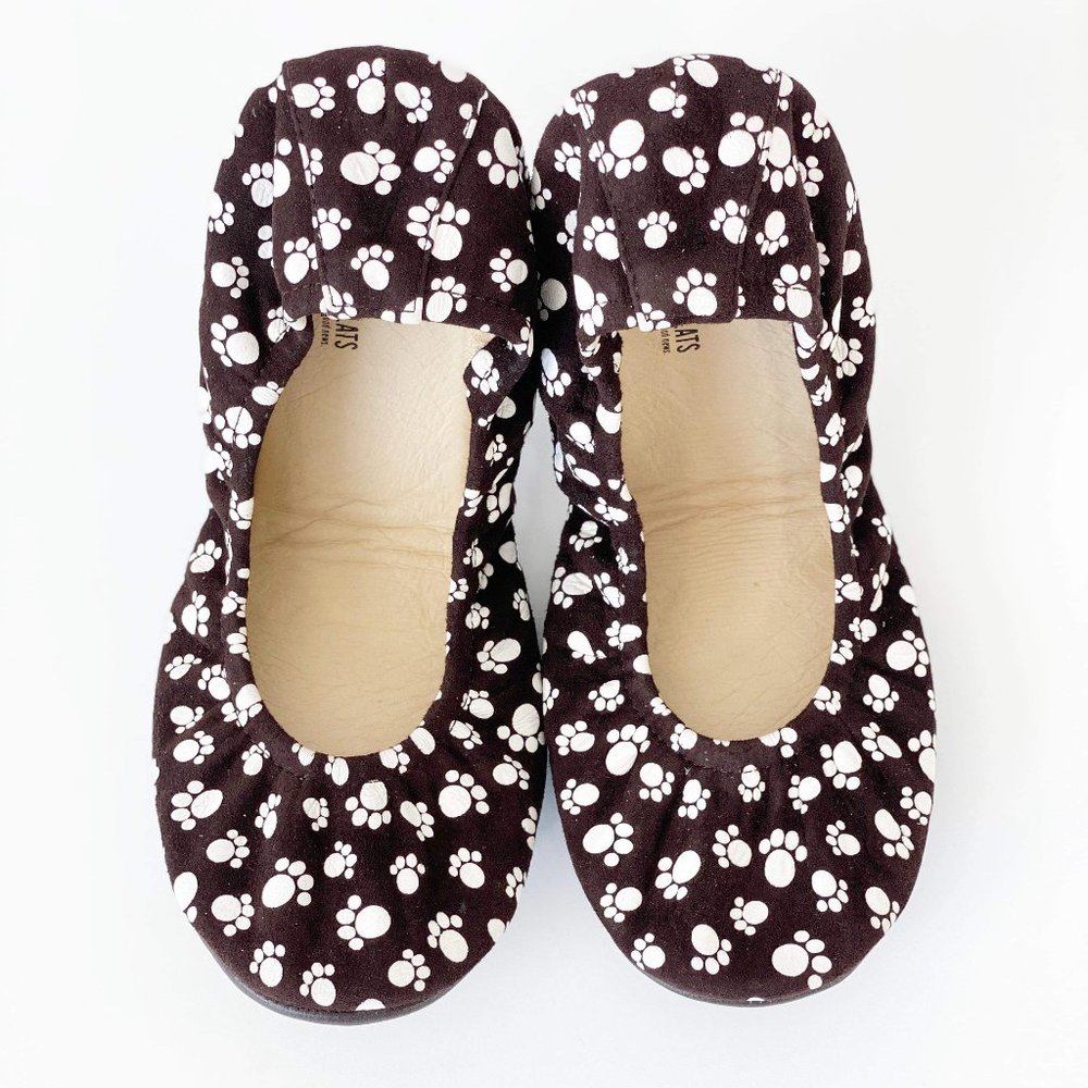 Storehouse Flats Furry Friends Printed Suede